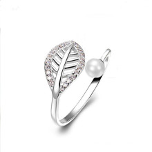 Ready to Ship New Arrive Silver Jewelry Pearl Ring
